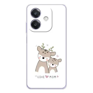 Чохли для мами на OPPO A40m (Оленята мама і малюк)