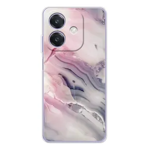 Мраморний чехол на OPPO A40m (VPrint) (Пурпурний Мрамор)