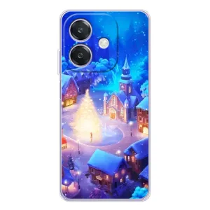 Різдвяні Чохли для OPPO A40m (VPrint) (Різдвяне місто)