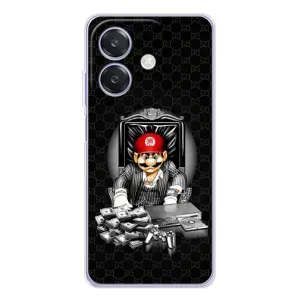 Чехлы с крутыми принтами для OPPO A40m - (PREMIUMPrint) (Супер Марио)