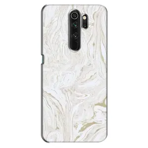 Мраморный чехол на Oppo A5 (2020) (VPrint) (Белый мрамор)