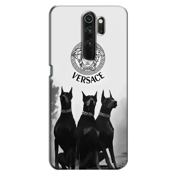 Чехол с принтом «Доберман Версаче» для OPPO A5 (2020)