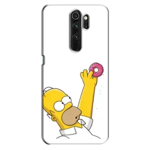 Чехол с Симпсонами для Oppo A5 (2020) (VPrint) (Гомер с пончиком)