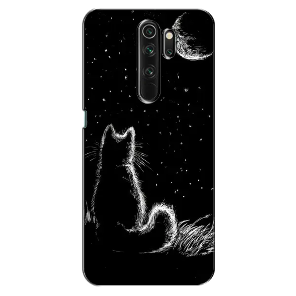 Чехол с принтом «Котик и луна» для OPPO A5 (2020) Чехол с принтом «Котик и луна» для OPPO A5 (2020)
