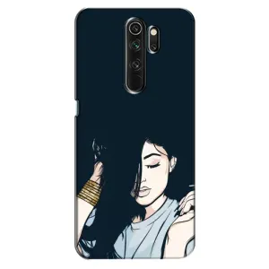 Чехол с печатью для Oppo A5 (2020) - (Мода) (AlphaPrint) (Красивая девочка)