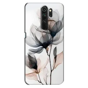 Чохол з квітковим принтом на OPPO А5 (2020) (Квіти на білому)