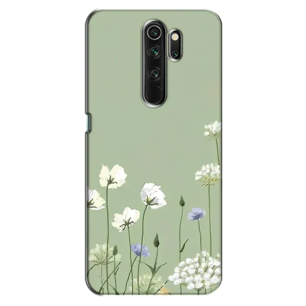 Чохол з принтом «Квіти на зеленому» для OPPO A5 (2020)