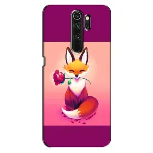 Чохли з картинкою Лисичка для Oppo A5 (2020) (VPrint) (Лиса з трояндою)