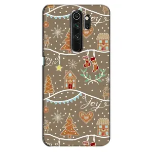 Новогодние, Праздничные Чехлы для Oppo A5 (2020) - 2024 год (Новогодние пряники)