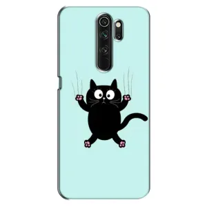 Чехол с принтом для Oppo A5 (2020) (AlphaPrint) Модные коты (Падающий кот)