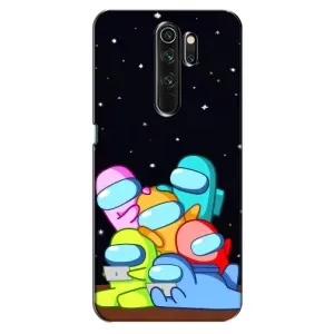 Чехол Амонг Ас для Oppo A5 (2020) (AlphaPrint) (Скины в космосе)