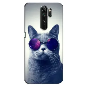 Чехол с принтом для Oppo A5 (2020) (AlphaPrint) Модные коты (Стильный кот)