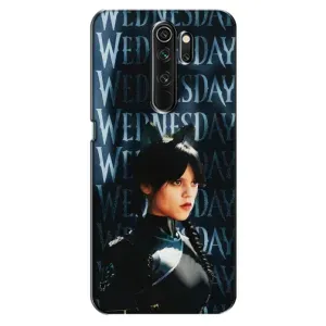 Чехлы Венсдей на Oppo A5 (2020) Уэнсдей (AlphaPrint) (Уэнздей кошка)