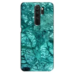 Мраморный чехол на Oppo A5 (2020) (VPrint) (Зеленый мрамор)