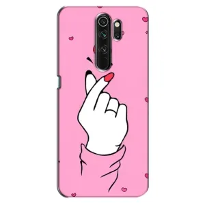 Чехол с принтом для Oppo A5 (2020) (AlphaPrint - Знак сердечка)
