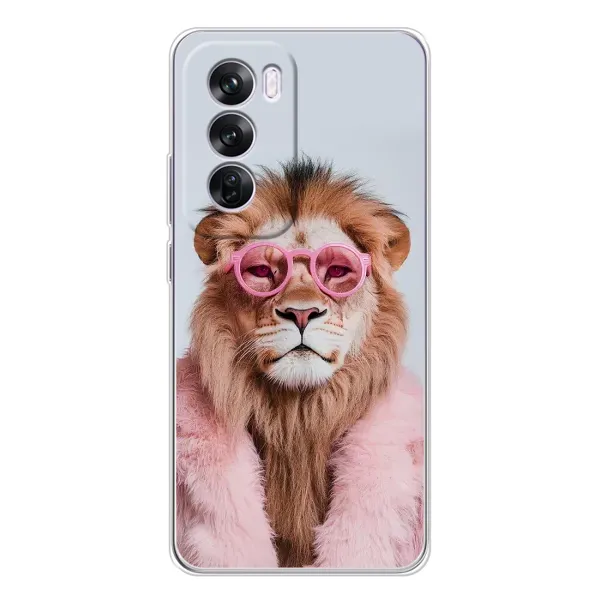 Чохол з принтом «Лев в окулярах» для OPPO A5 5G Чохол з принтом «Лев в окулярах» для OPPO A5 5G