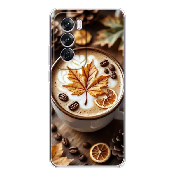 Чохол з принтом «Пряна кава» для OPPO A5 5G