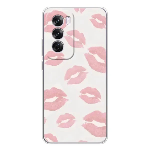 Чехол с принтом «Розовые губы» для OPPO A5 5G