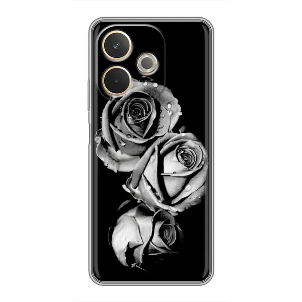 Чехол с принтом «Черная роза» для OPPO A5 Pro Чехол с принтом «Черная роза» для OPPO A5 Pro