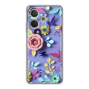 Чехлы с Цветами для OPPO A5 Pro (VPrint) (Цветочный дизайн)