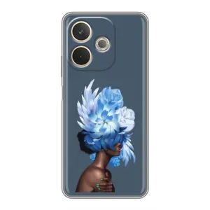 Чехлы (ART) Цветы на OPPO A5 Pro (VPrint) (Квіти на голові)