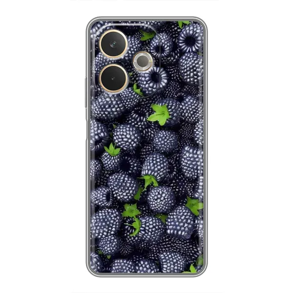 Чехол с принтом «Ежевика» для OPPO A5 Pro