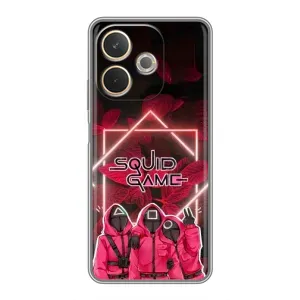 Чохол Гра в кальмара для OPPO A5 Pro (Охоронці Гра кальмара)