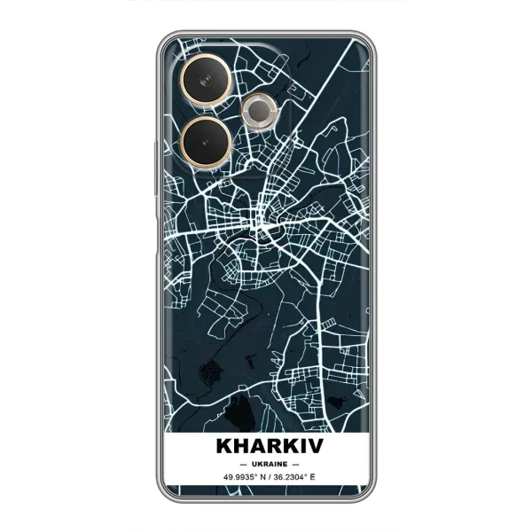 Чехол с принтом «Харьков» для OPPO A5 Pro