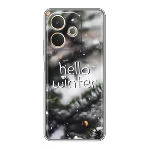 Новогодние, Праздничные Чехлы для OPPO A5 Pro - 2024 год (Hello winter)