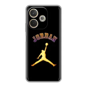 Чехлы для OPPO A5 Pro - с картинкой JORDAN (AlphaPrint) (Jordan Gold)