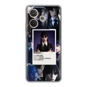 Чохли Венсдей на OPPO A5 Pro Уенсдей (AlphaPrint) (колаж Венздей)