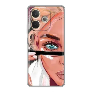 Чохол з друком для OPPO A5 Pro - (Мода) (AlphaPrint) (Макіяж)
