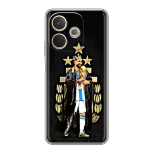Чохли для OPPO A5 Pro (Leo чемпіон) (AlphaPrint) (Мессі Король)