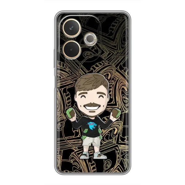 Чехол с принтом «Mister Beast» для OPPO A5 Pro