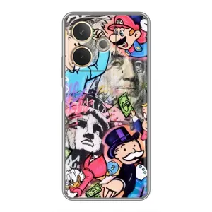 Чохли з крутими принтами для OPPO A5 Pro - (PREMIUMPrint) (Monopoly man)