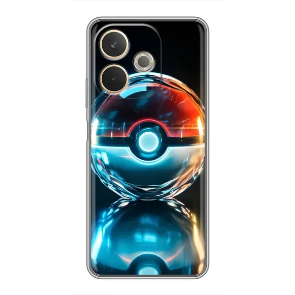 Чохол з принтом «М'яч Пікачу» для OPPO A5 Pro