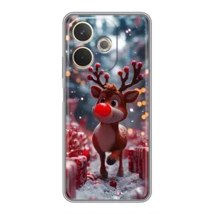 Яскравий чохол для OPPO A5 Pro з Зимові Оленята (Олень серед подарунків)