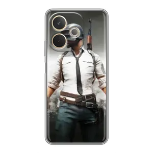 Чехол PUBG для А5 Про (AlphaPrint) (Пабг мен)
