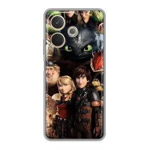 Чохол як приборкати дракона на OPPO A5 Pro (Персонажі дракона)
