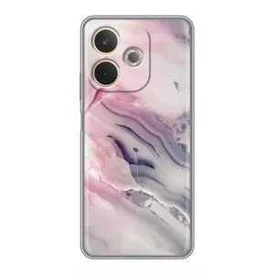 Мраморний чехол на OPPO A5 Pro (VPrint) (Пурпурний Мрамор)