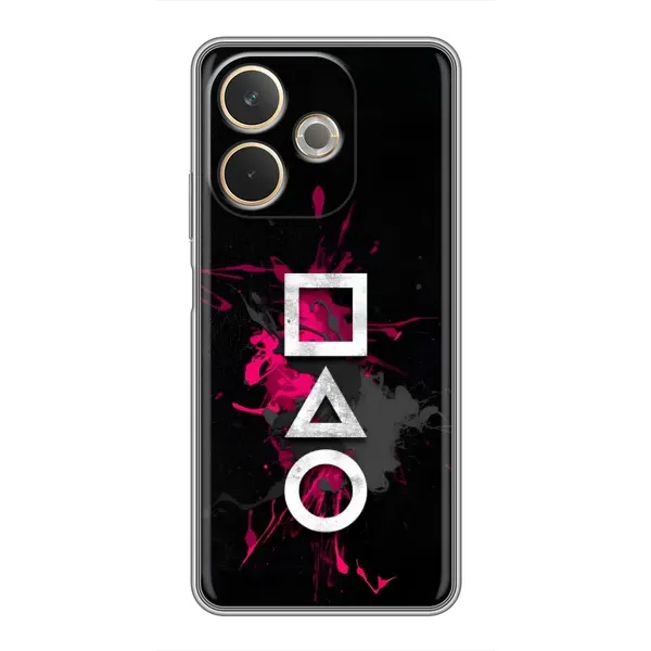 Чохол з принтом «Символи Гра кальмара» для OPPO A5 Pro