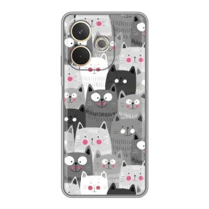 Чохли з Котиками для OPPO A5 Pro (VPrint) (Мальовані котики)