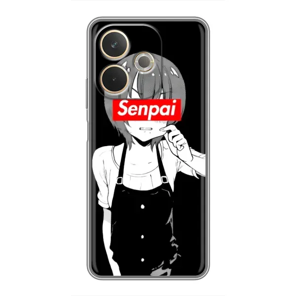 Чехол с принтом «Senpai» для OPPO A5 Pro