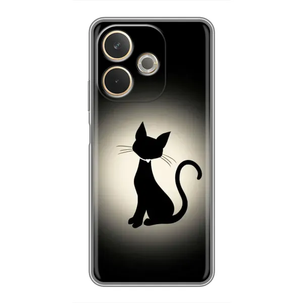 Чохол з принтом «Силует котика» для OPPO A5 Pro Чохол з принтом «Силует котика» для OPPO A5 Pro