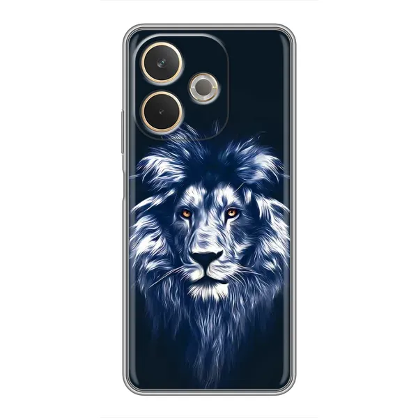 Чехол с принтом «Синий Лев» для OPPO A5 Pro