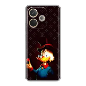 Чехлы для OPPO A5 Pro - Скрудж МакДак Louis Vuitton (PREMIUMPrint) (Скрудж с бриллиантом)