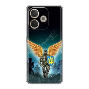 Чехлы с картинкой ЗСУ для OPPO A5 Pro (AlphaPrint) (Солдат ЗСУ)