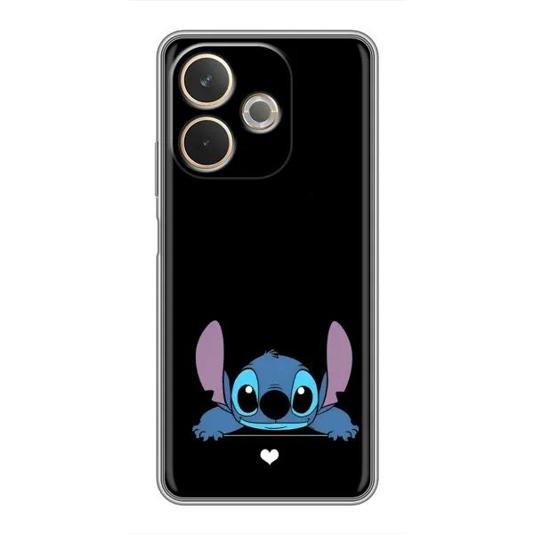 Чохол з принтом «Стіч на чорному» для OPPO A5 Pro
