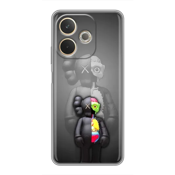 Чехол с принтом «Тело Bearbrick» для OPPO A5 Pro