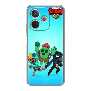 Чехлы Brawl Stars для OPPO A5 Pro (AlphaPrint) (Тріо героїв)
